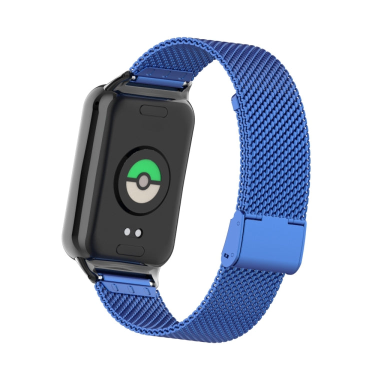 For Xiaomi Smart Band 9 Pro / 8 Pro 18mm Steel Mesh Buckle Metal Watch Band(Royal Blue) - free shipping - PMc TechLife - Order now!
