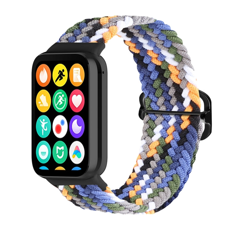 For Xiaomi Smart Band 9 Pro / 8 Pro 18mm Buckle Nylon Braided Watch Band(Denim) - free shipping - PMc TechLife - Order now!