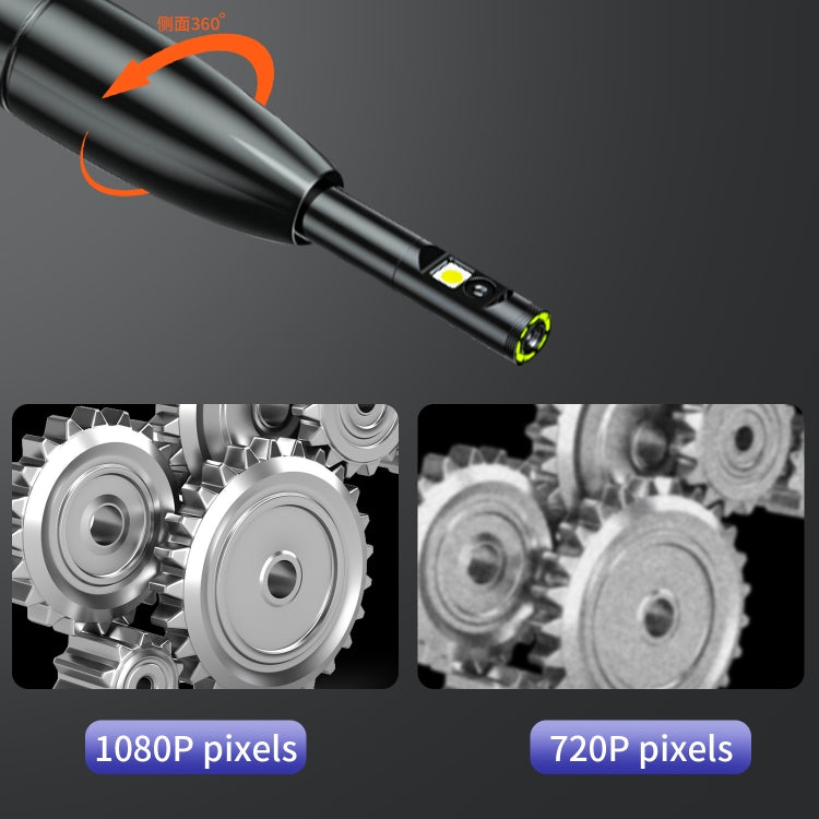 P120 Rotatable 8mm Dual Lenses Industrial Endoscope with Screen, 16mm Tail Pipe Diameter, Spec:10m Tube -  by PMC TechLife | Online Shopping South Africa | PMC TechLife | Buy Now Pay Later Mobicred