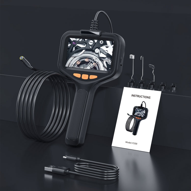 P200 8mm Side Lenses Integrated Industrial Pipeline Endoscope with 4.3 inch Screen, Spec:50m Tube -  by PMC TechLife | Online Shopping South Africa | PMC TechLife | Buy Now Pay Later Mobicred