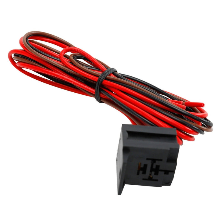 12V 60A Car Adjustable Electric Fan Cooling Control Relay Sensor Wiring Harness Kit - DIY Cables by PMC Jewellery | Online Shopping South Africa | PMC Jewellery | Buy Now Pay Later Mobicred