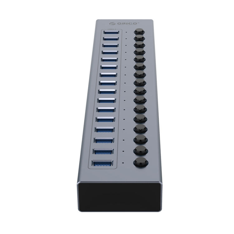 ORICO BT2U3-16AB-GY-BP 16 Ports USB 3.0 HUB with Individual Switches(UK Plug) - free shipping - PMC Jewellery - Order now!