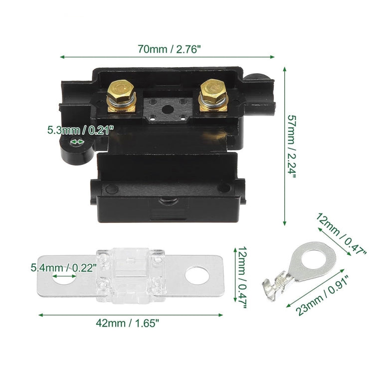 6 in 1 For Dual Battery Systems ANS Car Fuse Holder Fuse Box Kit, Current:40A - free shipping - PMC TechLife - Order now!