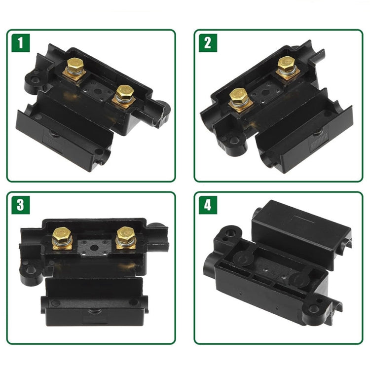 6 in 1 For Dual Battery Systems ANS Car Fuse Holder Fuse Box Kit, Current:50A - Fuse by PMC Jewellery | Online Shopping South Africa | PMC Jewellery | Buy Now Pay Later Mobicred