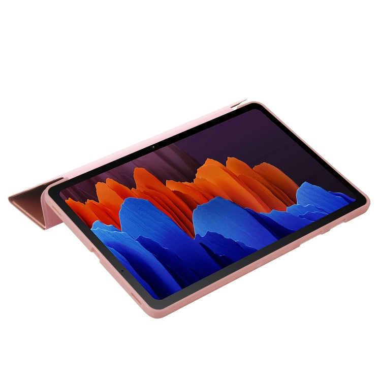 For Samsung Galaxy Tab S10+ / S9+ Deformation Silicone Leather Tablet Case(Dark Blue) - Galaxy Tab S9+ Cases by PMC Jewellery | Online Shopping South Africa | PMC Jewellery | Buy Now Pay Later Mobicred