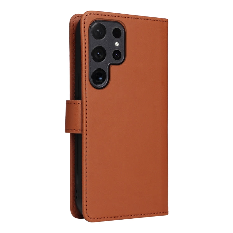 For Samsung Galaxy S24 Ultra 5G BETOPNICE BN-005 2 in 1 Detachable Imitate Genuine Leather Phone Case(Brown) - Galaxy S24 Ultra 5G Cases by BETOPNICE | Online Shopping South Africa | PMC Jewellery | Buy Now Pay Later Mobicred