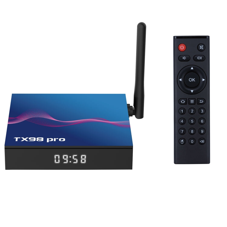 TX98 Pro 4K Ultra HD Android 12.0 Smart TV Box with Remote Control, 4GB+64GB, Allwinner H618 Quad-Core(AU Plug) - Others by PMC Jewellery | Online Shopping South Africa | PMC Jewellery | Buy Now Pay Later Mobicred