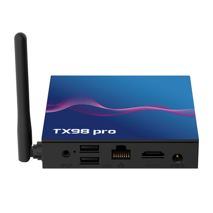 TX98 Pro 4K Ultra HD Android 12.0 Smart TV Box with Remote Control, 4GB+32GB, Allwinner H618 Quad-Core(US Plug) - Others by PMC Jewellery | Online Shopping South Africa | PMC Jewellery | Buy Now Pay Later Mobicred