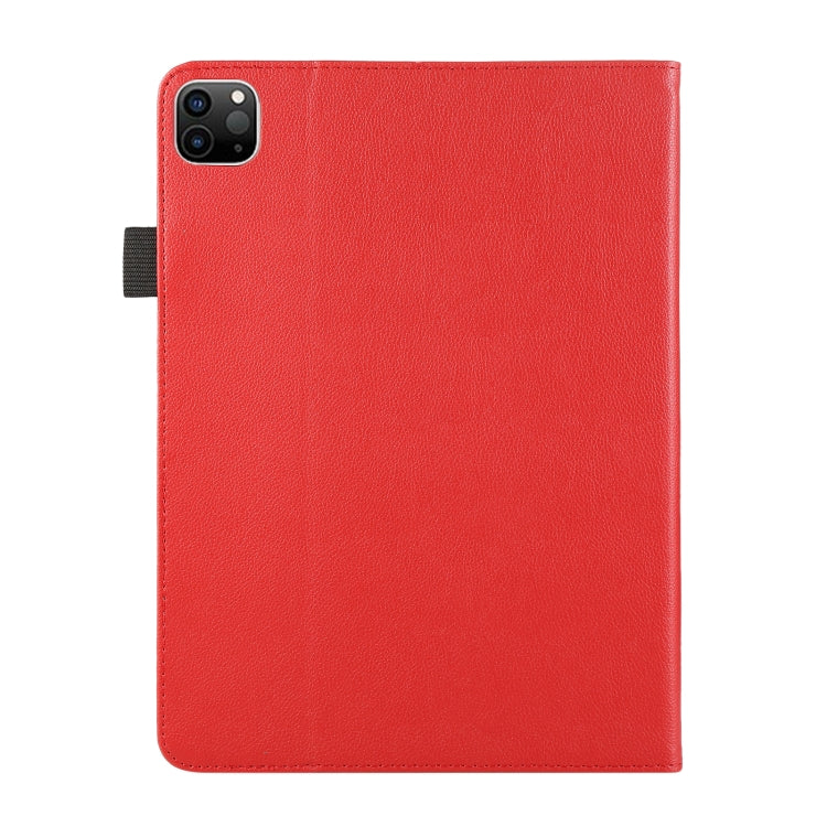 For iPad Pro 11 2024 Litchi Texture Leather Sucker Tablet Case(Red) - iPad Pro 11 2024 Cases by PMC Jewellery | Online Shopping South Africa | PMC Jewellery | Buy Now Pay Later Mobicred