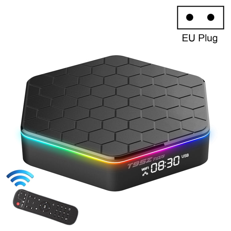 T95Z Plus 8K WiFi6 Android 12.0 Smart TV Box with Remote Control, 2GB+16GB, Allwinner H618 Quad-Core(EU Plug) - Others by PMC TechLife | Online Shopping South Africa | PMC TechLife | Buy Now Pay Later Mobicred