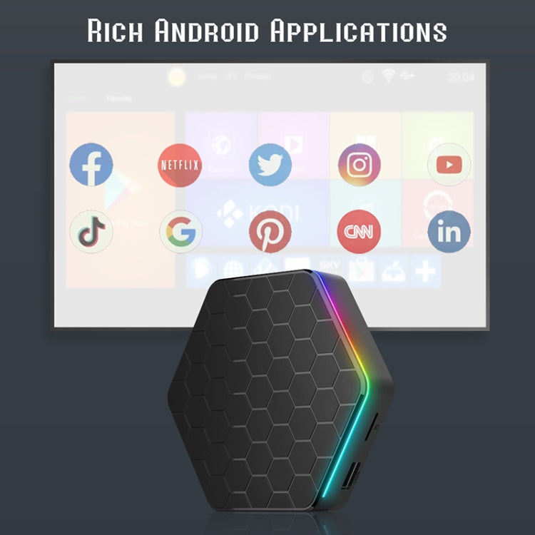T95Z Plus 8K WiFi6 Android 12.0 Smart TV Box with Remote Control, 2GB+16GB, Allwinner H618 Quad-Core(EU Plug) - Others by PMC TechLife | Online Shopping South Africa | PMC TechLife | Buy Now Pay Later Mobicred