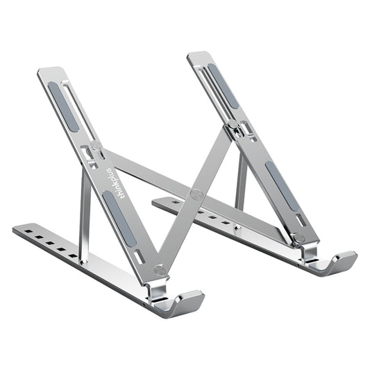 Lenovo Thinkplus Desktop Laptop Folding Holder CT10(Silver) - Laptop Stand by Lenovo | Online Shopping South Africa | PMC Jewellery