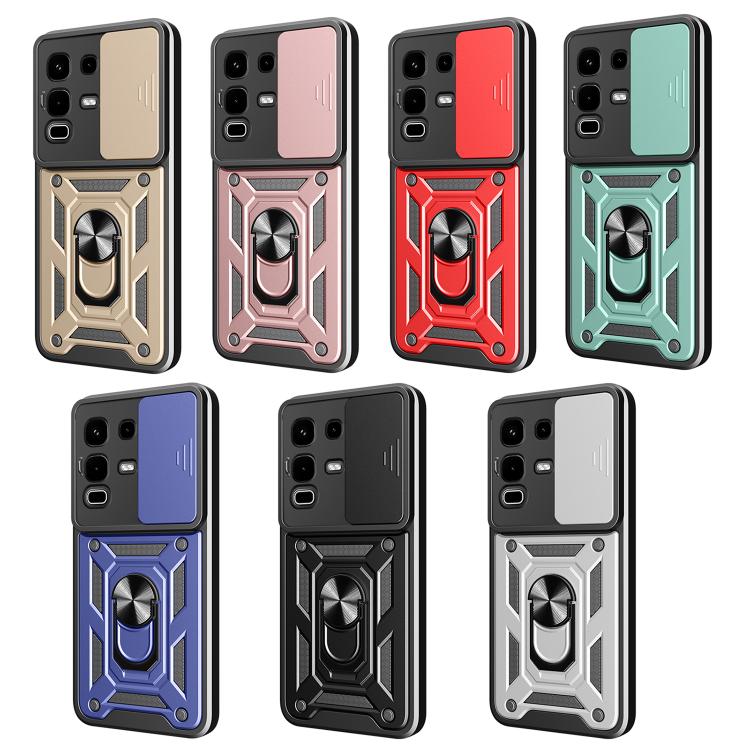 For Infinix Note 50s Sliding Camera Cover Design TPU+PC Phone Case(Rose Gold) - free shipping - PMC TechLife - Order now!