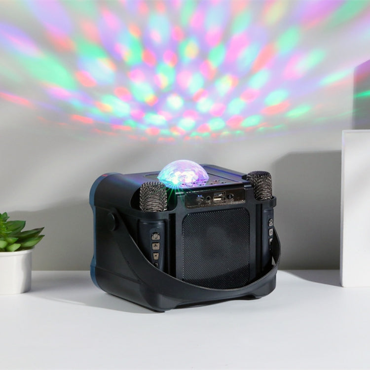 T&G TG543 Colorful Integrated Handheld Karaoke Wireless Bluetooth Speaker(Blue) - free shipping - PMC Jewellery - Order now!
