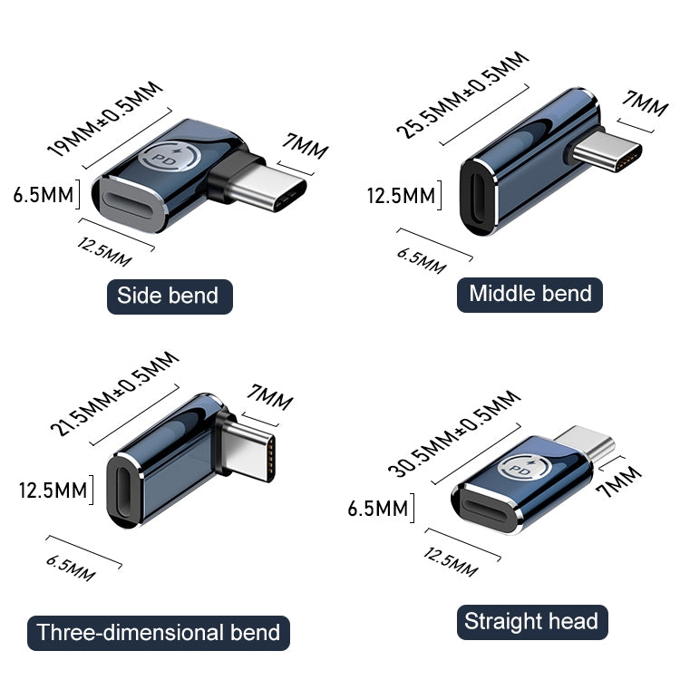 8 Pin to USB-C / Type-C Male Adapter Supports Charging & Data Transmission, Style:Straight - free shipping - PMC Jewellery - Order now!