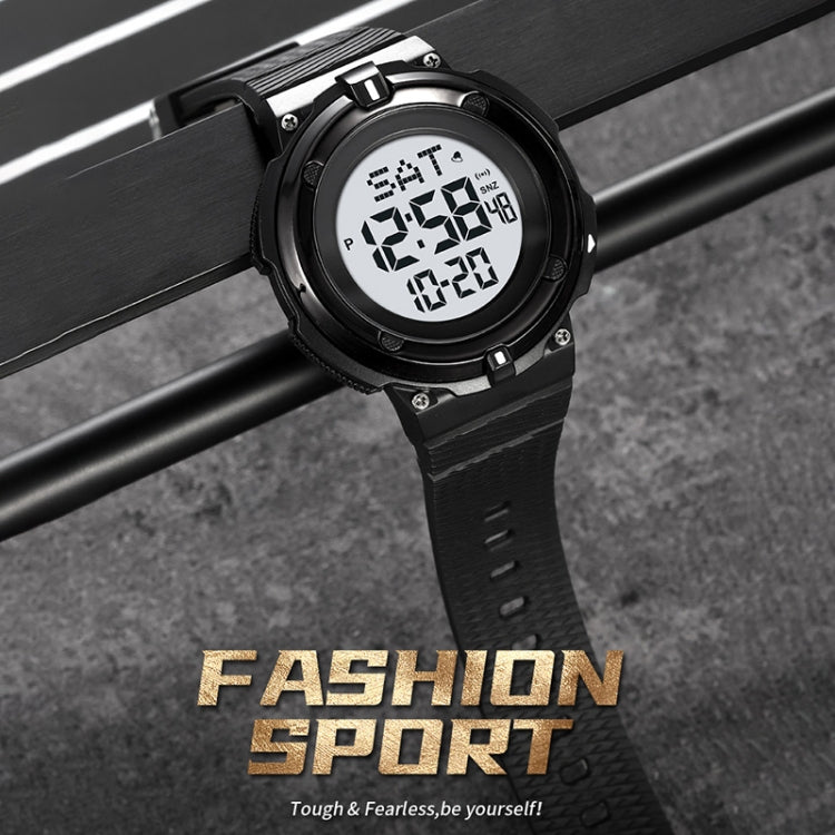 SKMEI 2010 Multifunctional Men 50M Waterproof Luminous Digital Wrist Watch(Gold) - free shipping - PMC TechLife - Order now!
