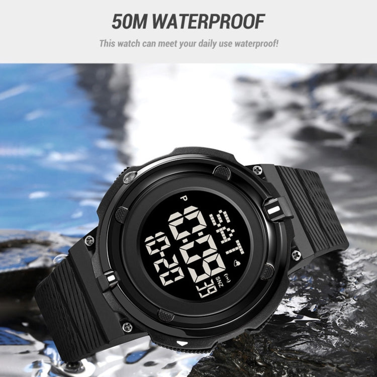 SKMEI 2010 Multifunctional Men 50M Waterproof Luminous Digital Wrist Watch(Gold) - free shipping - PMC TechLife - Order now!
