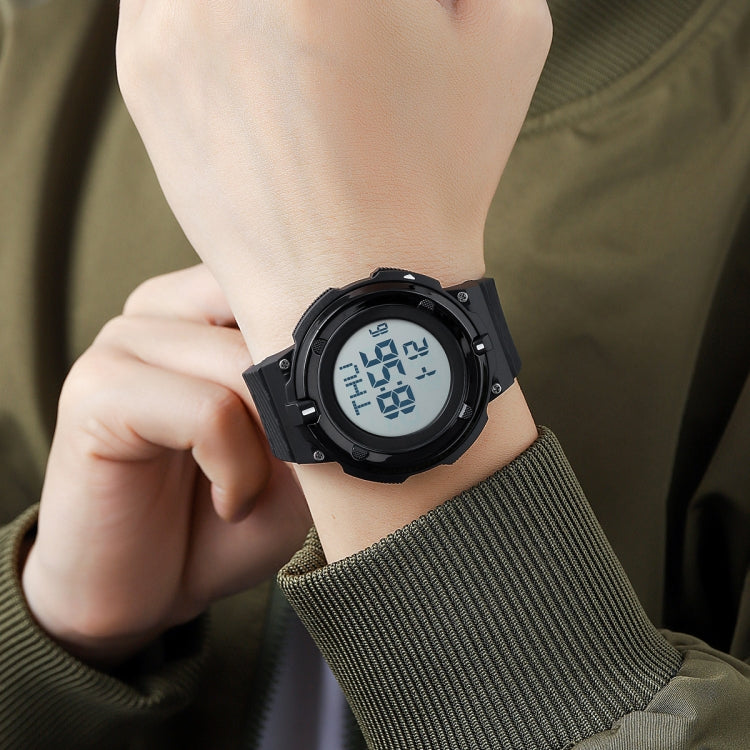 SKMEI 2010 Multifunctional Men 50M Waterproof Luminous Digital Wrist Watch(Dark Blue) - free shipping - PMC TechLife - Order now!
