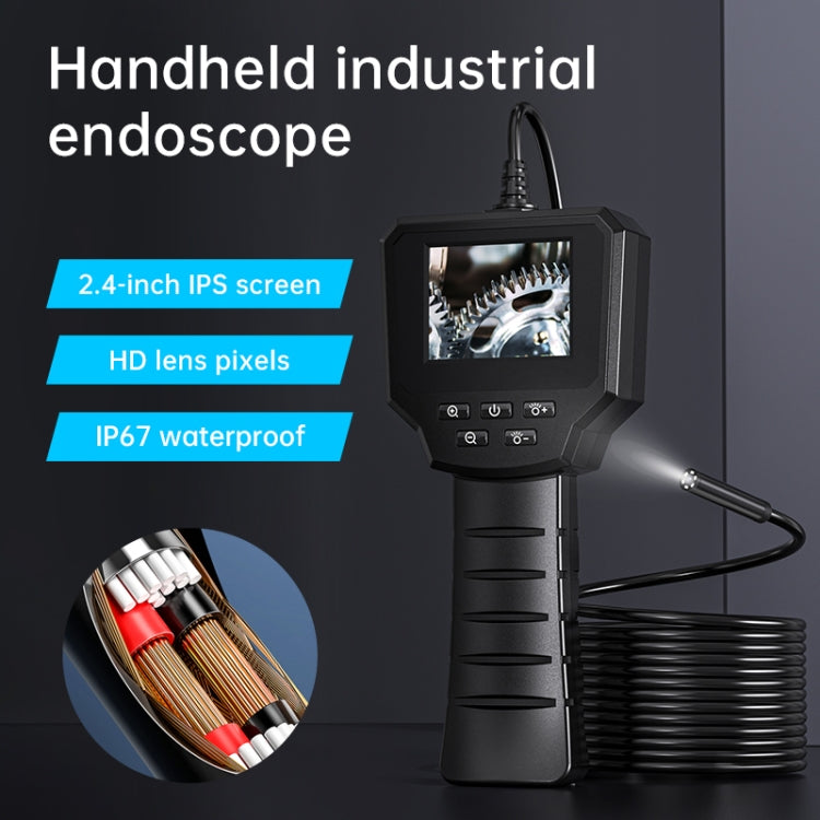 128AV 8mm Lenses Industrial Pipeline Endoscope with 2.4 inch Screen, Spec:10m Tube -  by PMC Jewellery | Online Shopping South Africa | PMC Jewellery | Buy Now Pay Later Mobicred