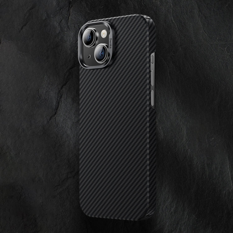 For iPhone 15 Plus Benks 600D MagSafe Magnetic Kevlar Carbon Fiber Phone Case(Black) - iPhone 15 Plus Cases by Benks | Online Shopping South Africa | PMC Jewellery