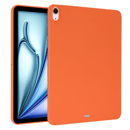 For iPad Air 11 2024 Oil Spray Skin-friendly TPU Tablet Case(Orange) - iPad Air 11 2024 Cases by PMC Jewellery | Online Shopping South Africa | PMC Jewellery | Buy Now Pay Later Mobicred