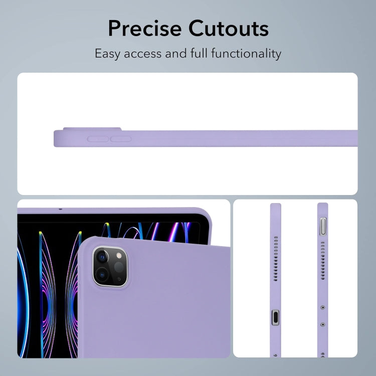 For iPad Air 11 2024 / 2025 Oil Spray Skin-friendly TPU Tablet Case(Purple) - iPad Air 11 2025 / 2024 Cases by PMC TechLife | Online Shopping South Africa | PMC TechLife | Buy Now Pay Later Mobicred