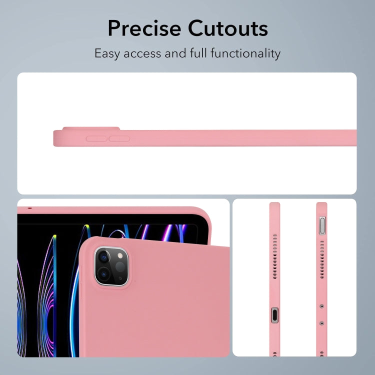 For iPad Pro 11 2024 Oil Spray Skin-friendly TPU Tablet Case(Pink) - iPad Pro 11 2024 Cases by PMC TechLife | Online Shopping South Africa | PMC TechLife | Buy Now Pay Later Mobicred