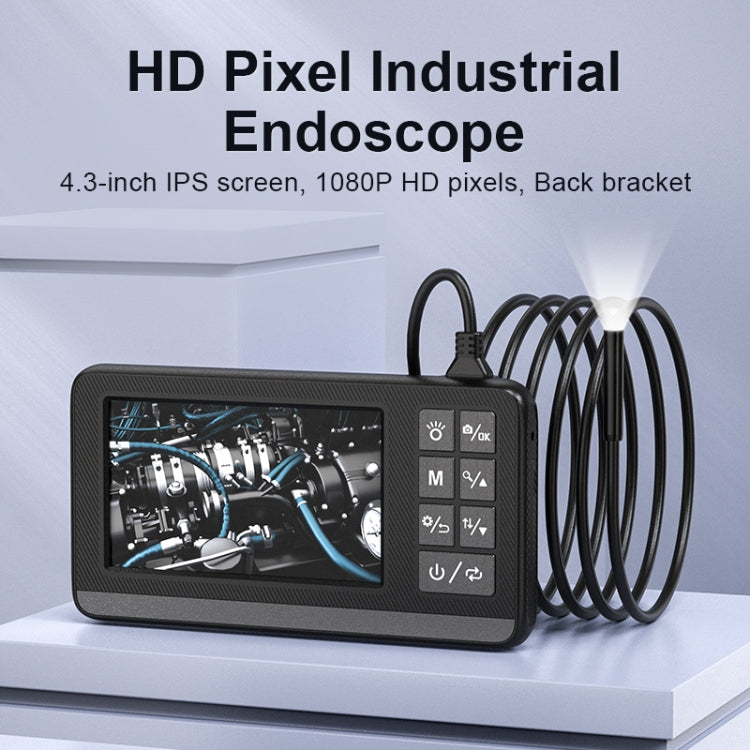 P005 8mm Single Lenses Industrial Pipeline Endoscope with 4.3 inch HD Screen, Spec:10m Tube -  by PMC TechLife | Online Shopping South Africa | PMC TechLife | Buy Now Pay Later Mobicred