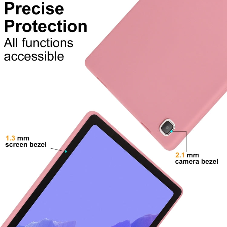 For Samsung Galaxy Tab S9 Oil Spray Skin-friendly TPU Tablet Case(Pink) - Galaxy Tab S9 Cases by PMC Jewellery | Online Shopping South Africa | PMC Jewellery | Buy Now Pay Later Mobicred