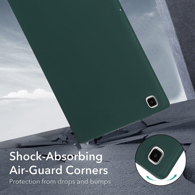 For Samsung Galaxy Tab S9 Oil Spray Skin-friendly TPU Tablet Case(Deep Green) - free shipping - PMC Jewellery - Order now!
