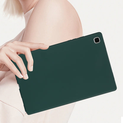 For Samsung Galaxy Tab S9 Oil Spray Skin-friendly TPU Tablet Case(Deep Green) - Galaxy Tab S9 Cases by PMC Jewellery | Online Shopping South Africa | PMC Jewellery | Buy Now Pay Later Mobicred