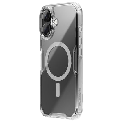 For iPhone 16 Pro Max NILLKIN Ultra Clear Magsafe PC + TPU Phone Case(Transparent) - iPhone 16 Pro Max Cases by NILLKIN | Online Shopping South Africa | PMC Jewellery | Buy Now Pay Later Mobicred