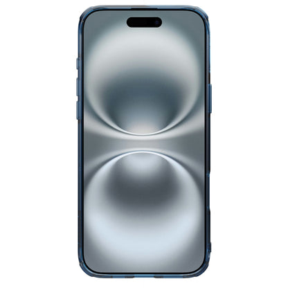 For iPhone 16 Plus NILLKIN Ultra Clear Magsafe PC + TPU Phone Case(Blue) - iPhone 16 Plus Cases by NILLKIN | Online Shopping South Africa | PMC Jewellery | Buy Now Pay Later Mobicred