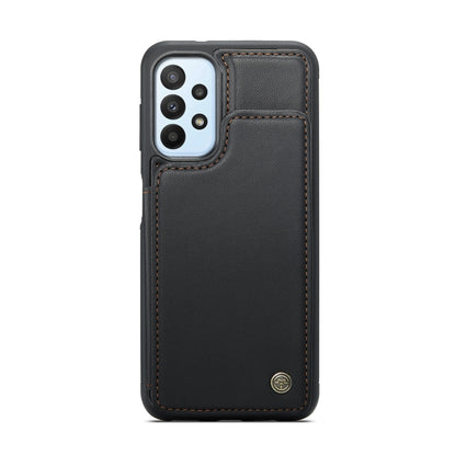 For Samsung Galaxy A23 CaseMe C22 Card Slots Holder RFID Anti-theft Phone Case(Black) - Galaxy Phone Cases by CaseMe | Online Shopping South Africa | PMC Jewellery | Buy Now Pay Later Mobicred