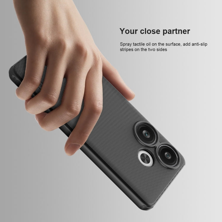 For Xiaomi Redmi Turbo 3 NILLKIN Frosted Shield Pro Magnetic Phone Case(Black) - Xiaomi Cases by NILLKIN | Online Shopping South Africa | PMC Jewellery