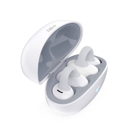 Hileo Hi82 TWS Wireless Bluetooth In-ear Sports Noise Reduction Earphone(White) - Sport Earphone by Hileo | Online Shopping South Africa | PMC Jewellery | Buy Now Pay Later Mobicred