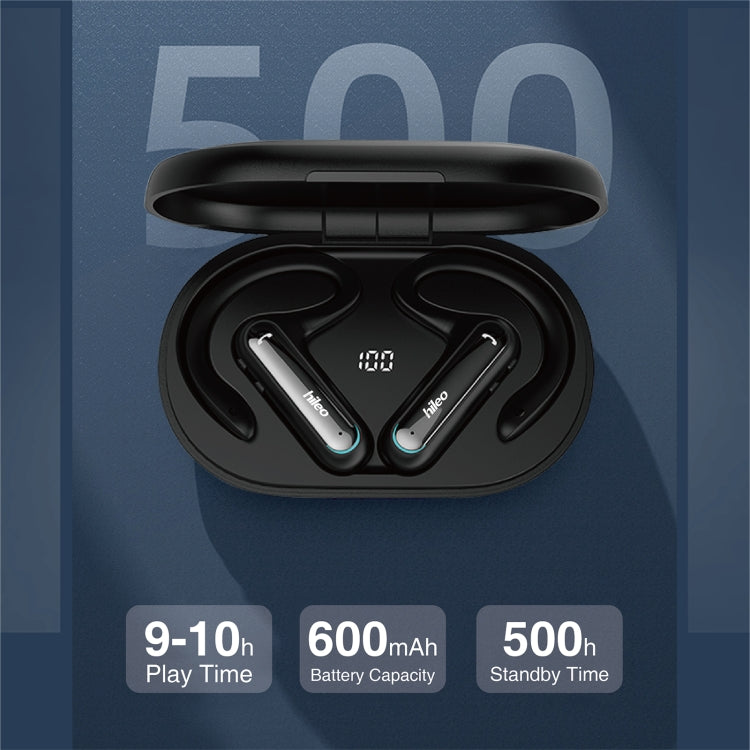 Hileo Hi90 TWS Wireless Bluetooth IPX4 Waterproof Earphone(Black) - free shipping - PMC Jewellery - Order now!