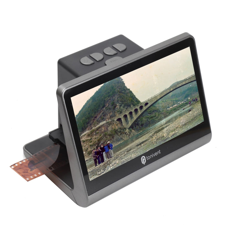 Tonivent TON172 24-48 Mega Pixels 7 inch HD Screen Film Scanner(EU Plug) - Portable Scanner by PMC TechLife | Online Shopping South Africa | PMC TechLife | Buy Now Pay Later Mobicred