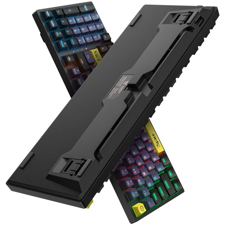 ONIKUMA G38 98 Keys RGB Lighting Wired Mechanical Keyboard, Type:Brown Switch(Black) - Wired Keyboard by ONIKUMA | Online Shopping South Africa | PMC Jewellery | Buy Now Pay Later Mobicred