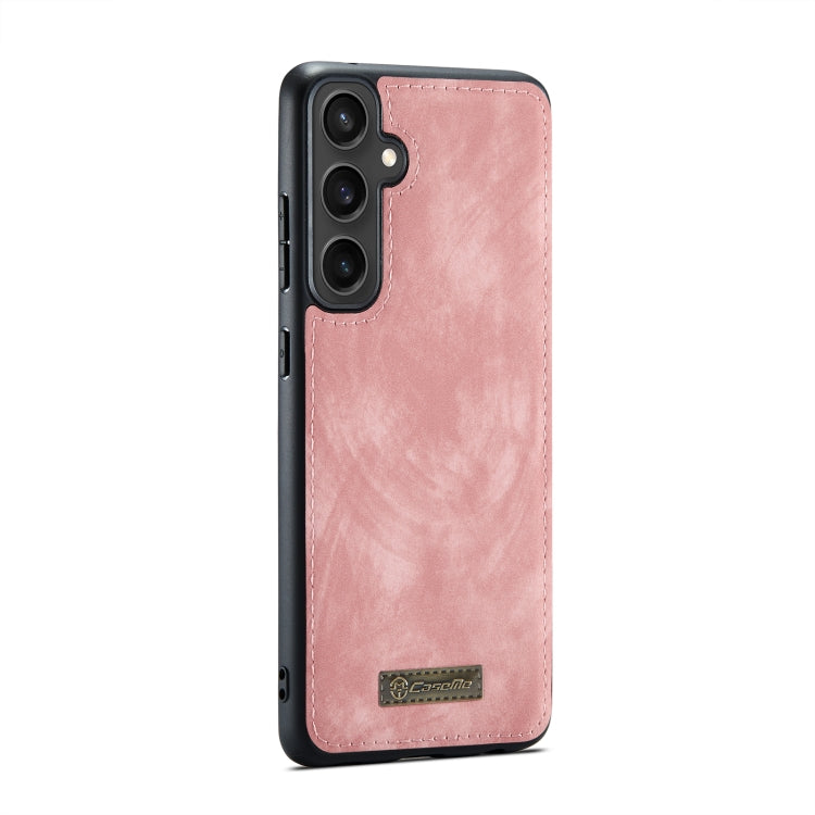 For Samsung Galaxy S23 FE CaseMe 008 Multifunctional Zipper Wallet Leather Phone Case with Lanyard(Pink) - Galaxy S23 FE 5G Cases by CaseMe | Online Shopping South Africa | PMC Jewellery | Buy Now Pay Later Mobicred