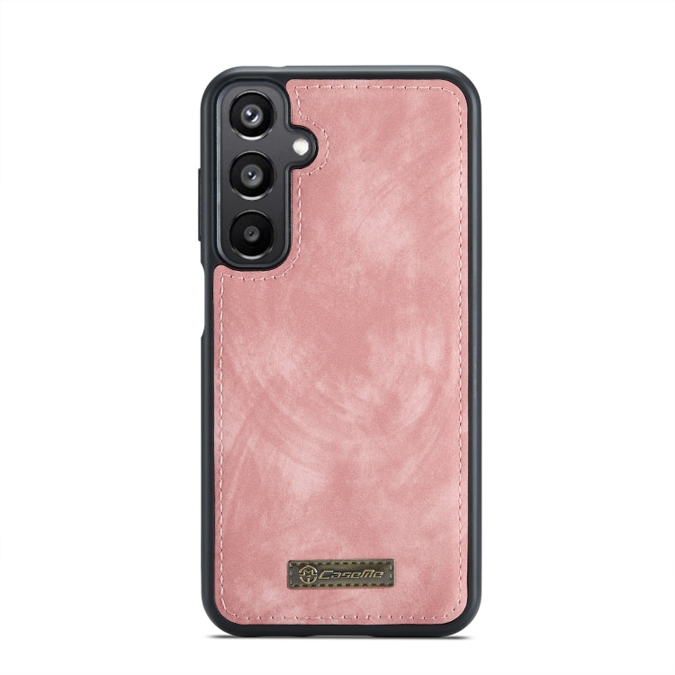 For Samsung Galaxy A15 5G CaseMe 008 Multifunctional Zipper Wallet Leather Phone Case with Lanyard(Pink) - Galaxy Phone Cases by CaseMe | Online Shopping South Africa | PMC Jewellery | Buy Now Pay Later Mobicred