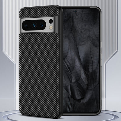 For Google Pixel 9 Ultra-thin Carbon Fiber Texture Printing Phone Case(Black) - Google Cases by PMC Jewellery | Online Shopping South Africa | PMC Jewellery | Buy Now Pay Later Mobicred