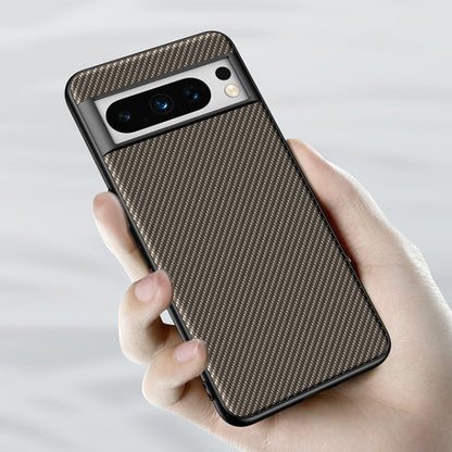 For Google Pixel 9 Ultra-thin Carbon Fiber Texture Printing Phone Case(Gold) - Google Cases by PMC Jewellery | Online Shopping South Africa | PMC Jewellery | Buy Now Pay Later Mobicred