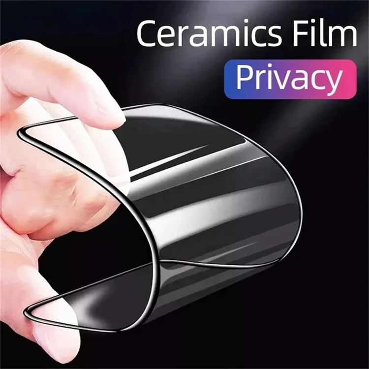 For iPhone 16 Plus 25pcs Full Coverage HD Privacy Ceramic Film - iPhone 16 Plus Tempered Glass by PMC Jewellery | Online Shopping South Africa | PMC Jewellery | Buy Now Pay Later Mobicred