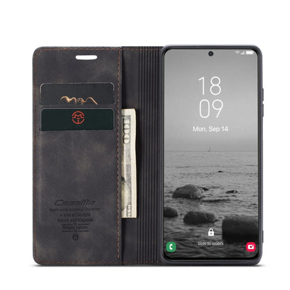 For Samsung Galaxy S24 5G CaseMe 013 Multifunctional Horizontal Flip Leather Phone Case(Black) - Galaxy S24 5G Cases by CaseMe | Online Shopping South Africa | PMC Jewellery | Buy Now Pay Later Mobicred