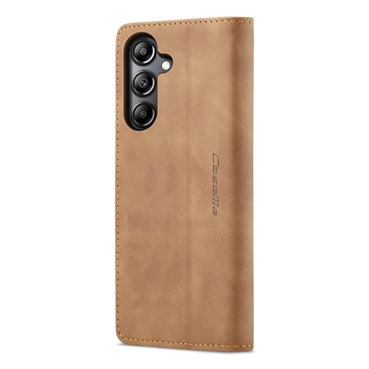 For Samsung Galaxy A05s CaseMe 013 Multifunctional Horizontal Flip Leather Phone Case(Brown) - Galaxy Phone Cases by CaseMe | Online Shopping South Africa | PMC Jewellery | Buy Now Pay Later Mobicred