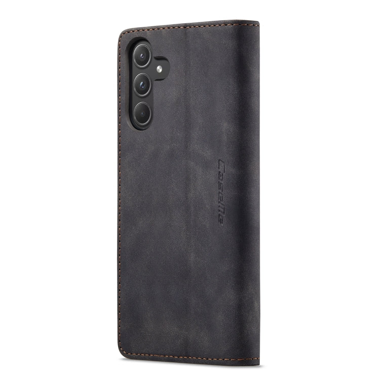 For Samsung Galaxy A55 5G CaseMe 013 Multifunctional Horizontal Flip Leather Phone Case(Black) - Galaxy Phone Cases by CaseMe | Online Shopping South Africa | PMC Jewellery | Buy Now Pay Later Mobicred