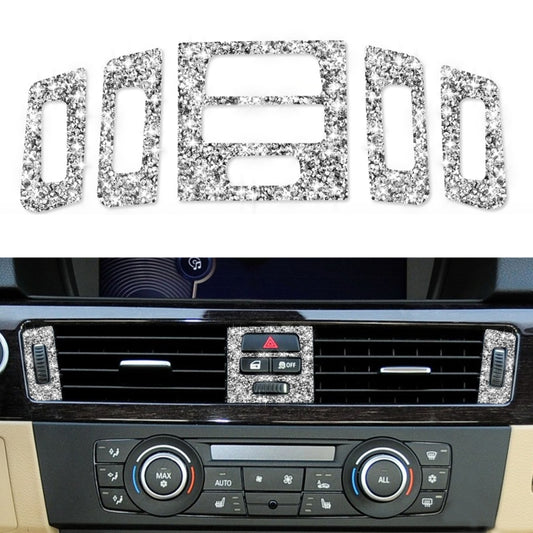 For BMW 3 Series E90 / E92 / E93 2005-2012 Premium Car Air Outlet Diamond Decorative Sticker - Car Interior Mouldings by PMC Jewellery | Online Shopping South Africa | PMC Jewellery | Buy Now Pay Later Mobicred
