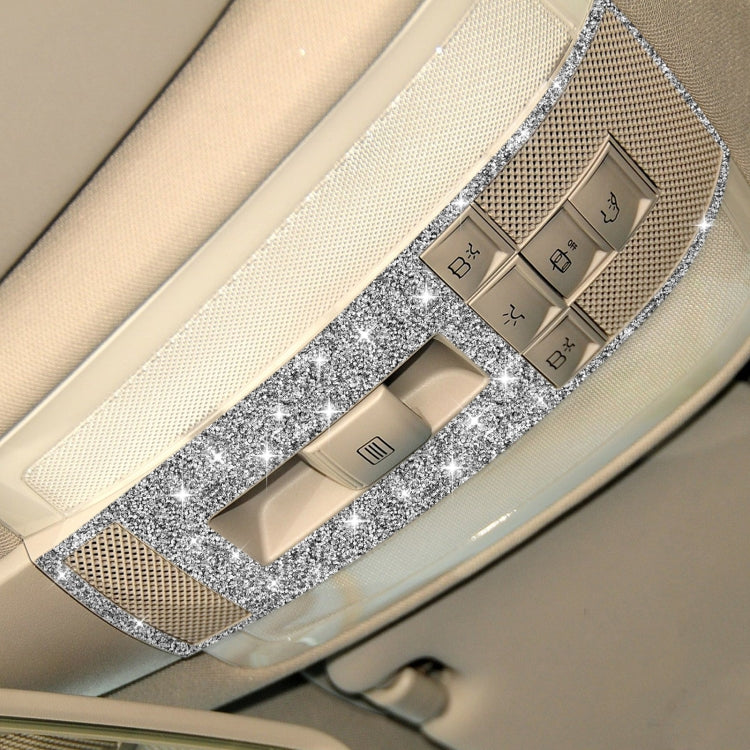 For Mercedes-Benz C-class W204 2007-2013 Car Reading Light Diamond Decorative Sticker, Left and Right Drive - Car Interior Mouldings by PMC Jewellery | Online Shopping South Africa | PMC Jewellery | Buy Now Pay Later Mobicred