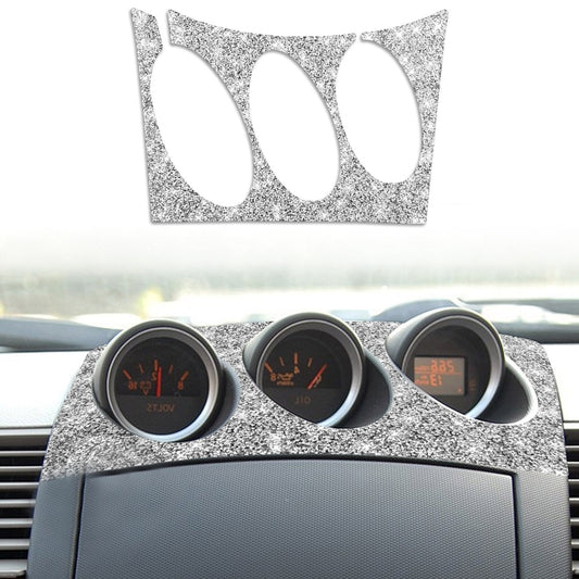 For Nissan 350Z 2003-2009 Car Radio Air Conditioner Console Diamond Decorative Sticker, Right Drive - Car Interior Mouldings by PMC Jewellery | Online Shopping South Africa | PMC Jewellery | Buy Now Pay Later Mobicred